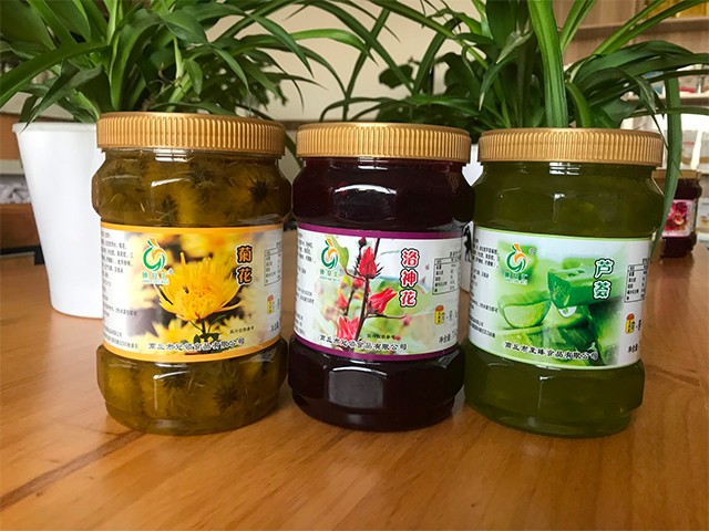 菊花花茶、洛神花花茶、蘆薈花茶